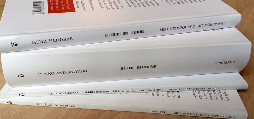 Les 4 premiers livres publiés par Kantoken